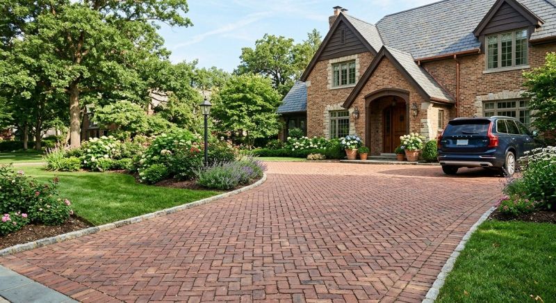 Brick Driveway Installation in Nashua, NH