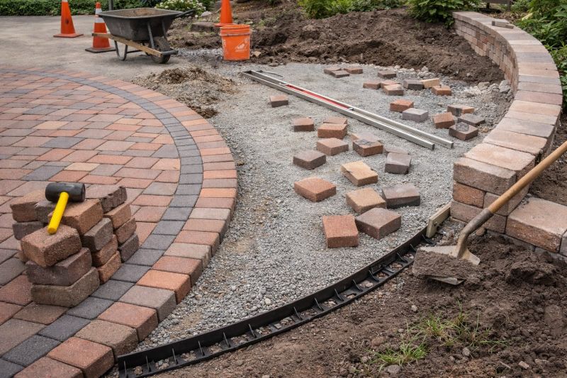 Brick Hardscape Construction in Warwick, RI