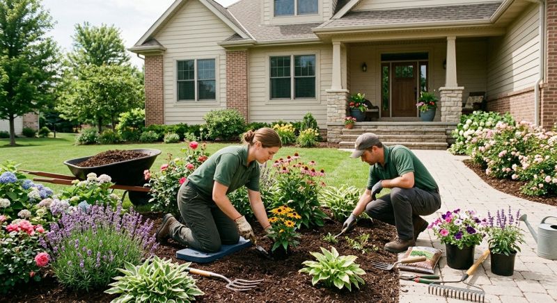 Flower Bed Mulching in Honolulu, HI