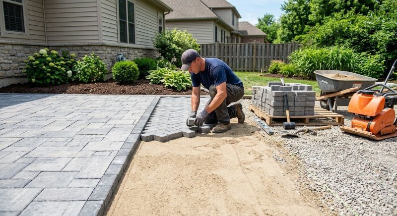 Hardscape Pavers Installation in Boston, MA