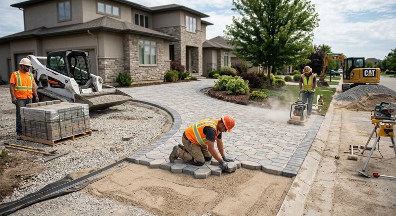 Paver Driveway Installation in Denver County, CO