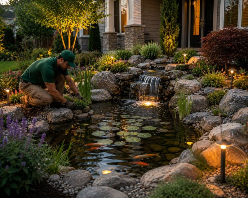 Pond Landscaping Service in Ventura County, CA